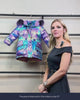 girls-metalic-purple-long-coat