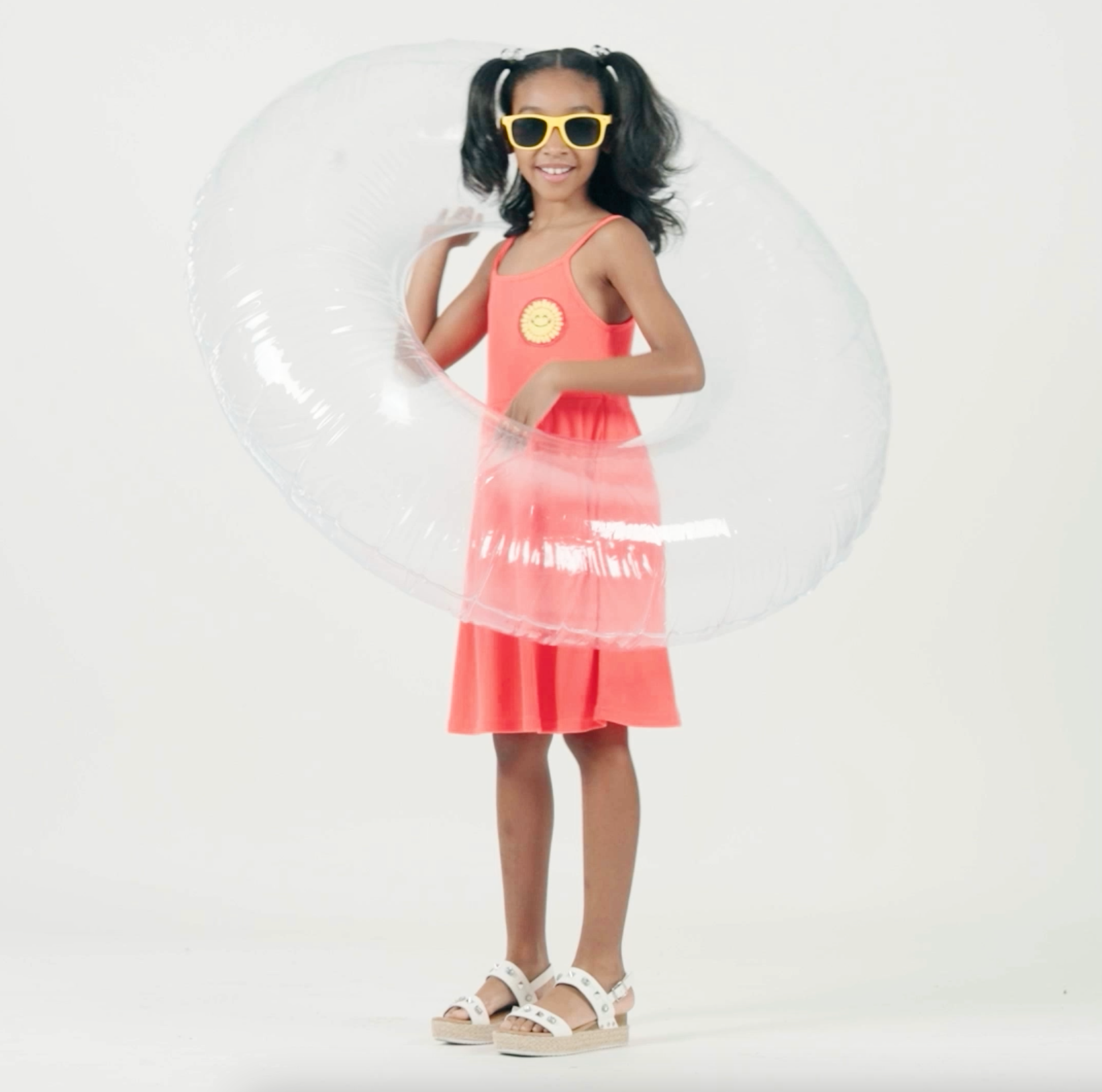 Girls Orange Dress | Summer Dresses