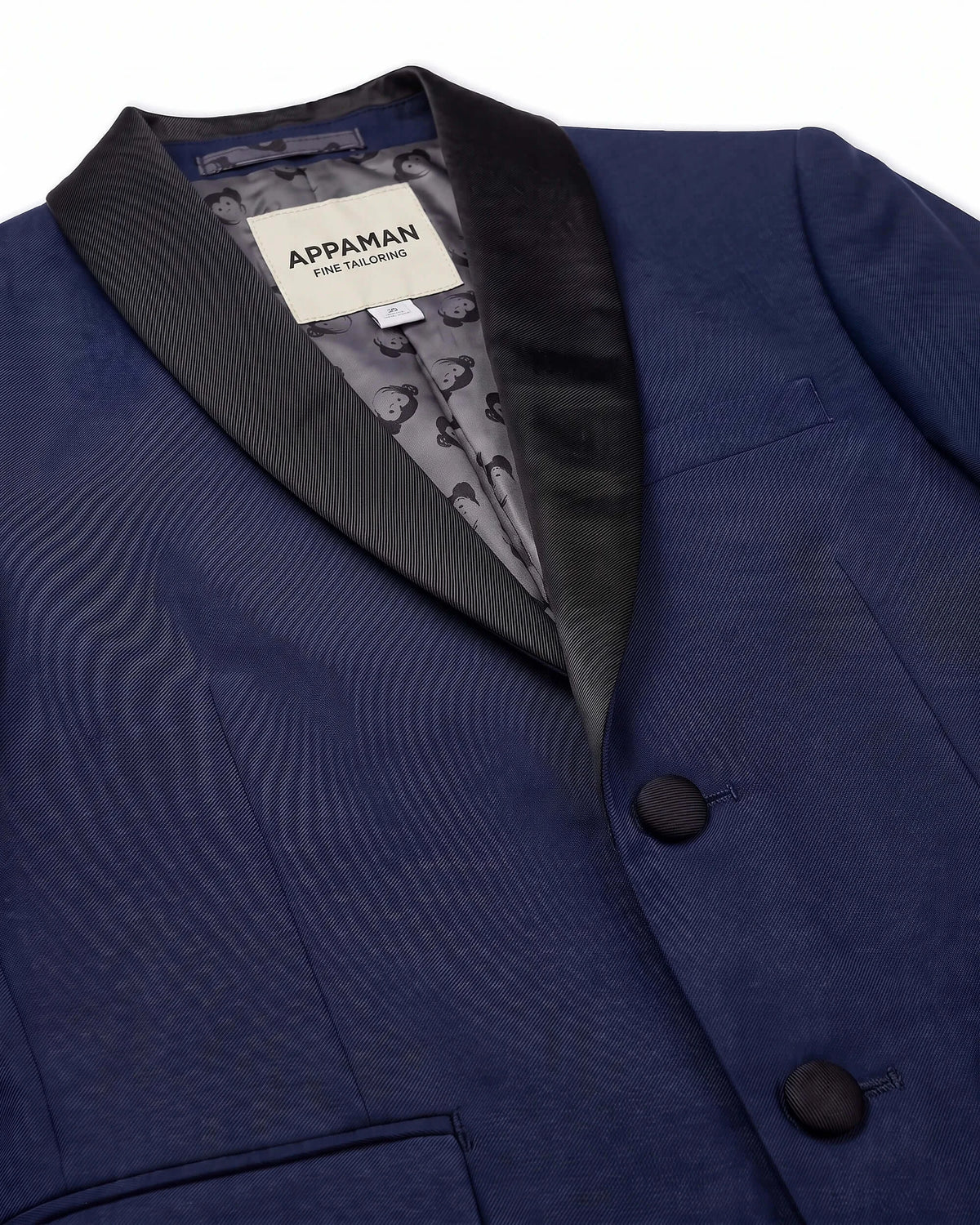 Navy Blue Tuxedo Jacket — detail1