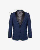 Navy Blue Tuxedo Jacket — front