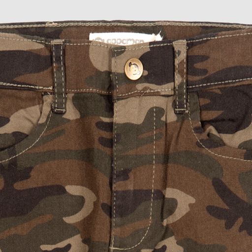 Appaman Best Quality Kids Clothing Bottoms Skinny Twill Pant | Camo