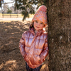 Appaman Best Quality Kids Clothing Girls Winter Hats Alexandra Beanie | Lotus Pink