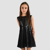 Appaman Best Quality Kids Clothing Holiday Dresses Mara Dress | Black Leopard