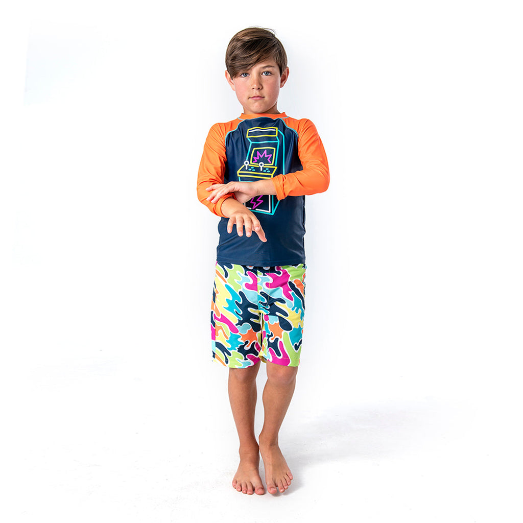 Appaman Best Quality Kids Clothing Swim Trunks | Color Spill